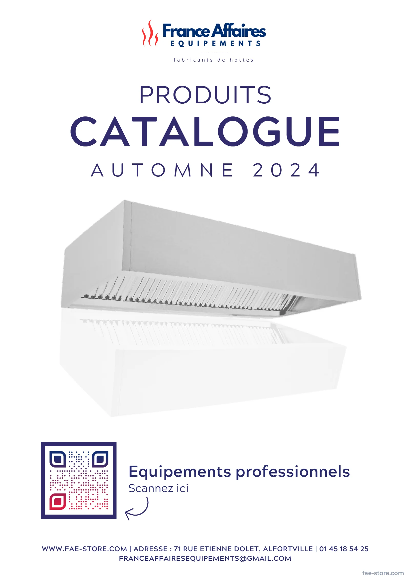 Catalogue FAE – page 1