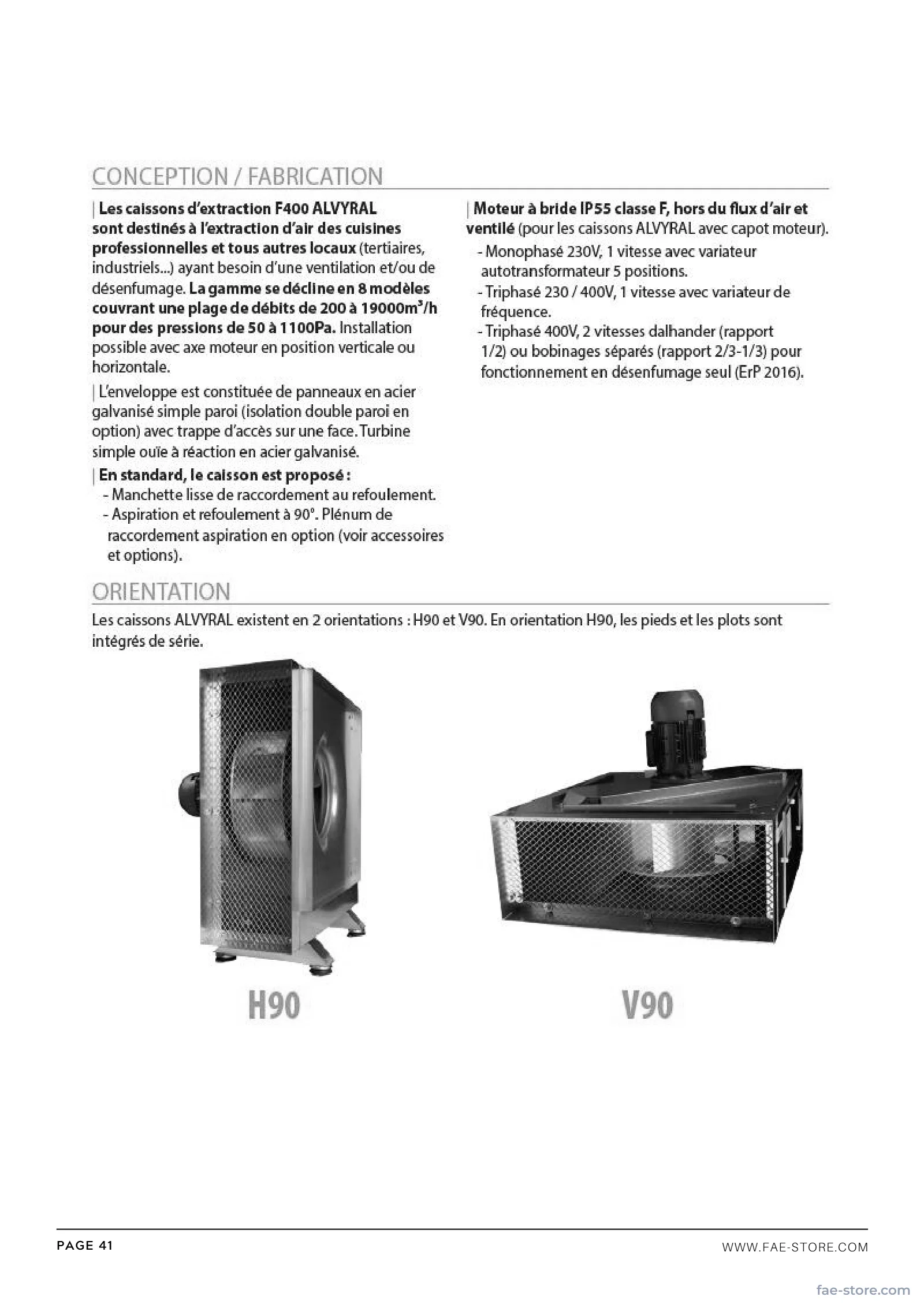 Catalogue FAE – page 42
