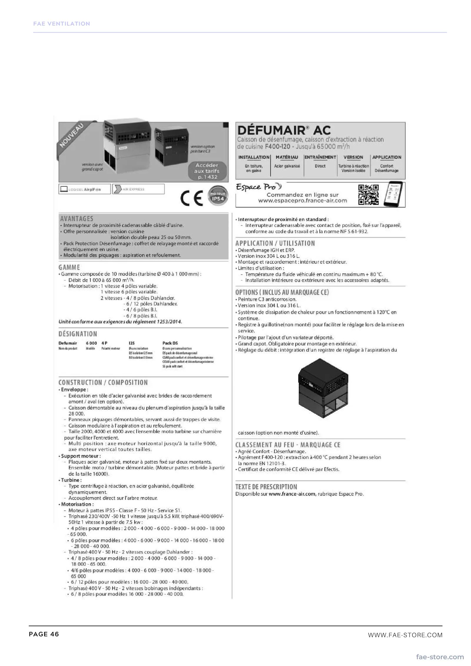 Catalogue FAE – page 47