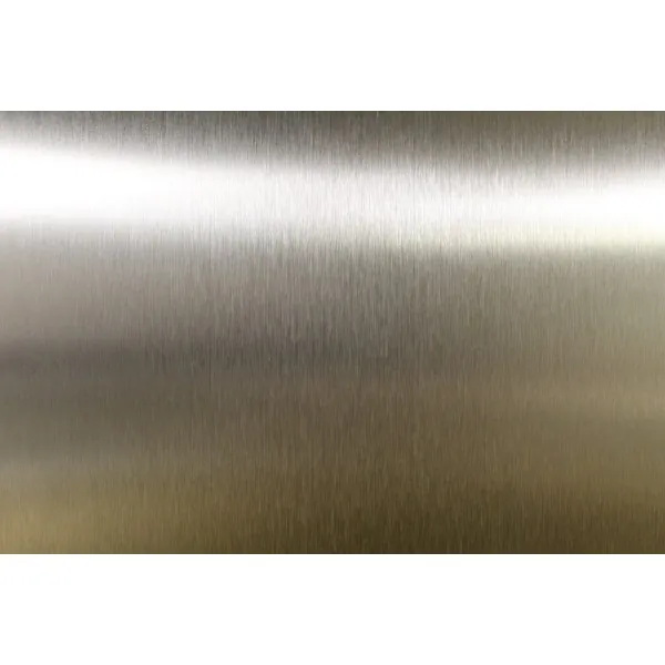 ÉCHANTILLON DE TOLE INOX BROSSÉ